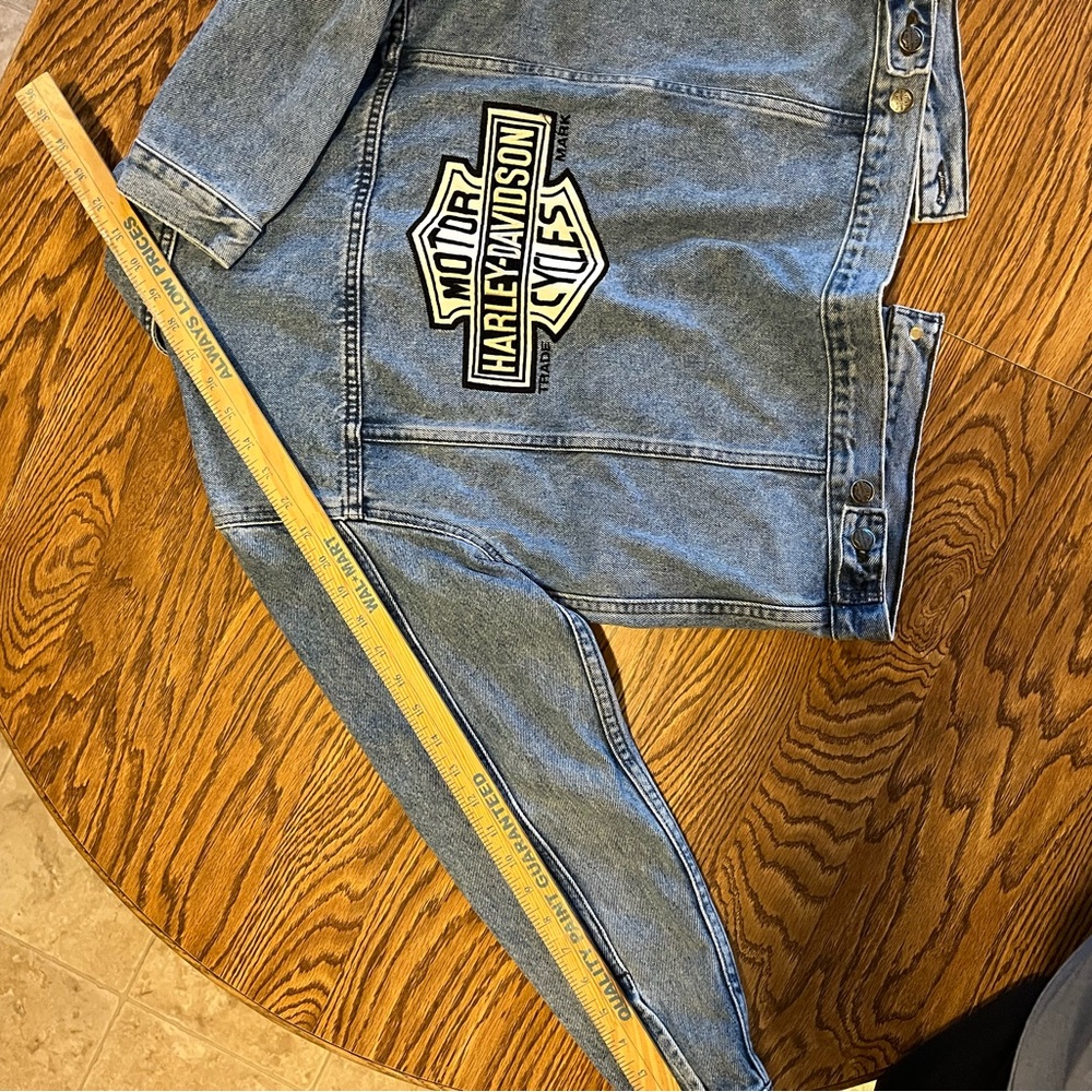 Harley-Davidson Denim Jacket With Patch - image 3